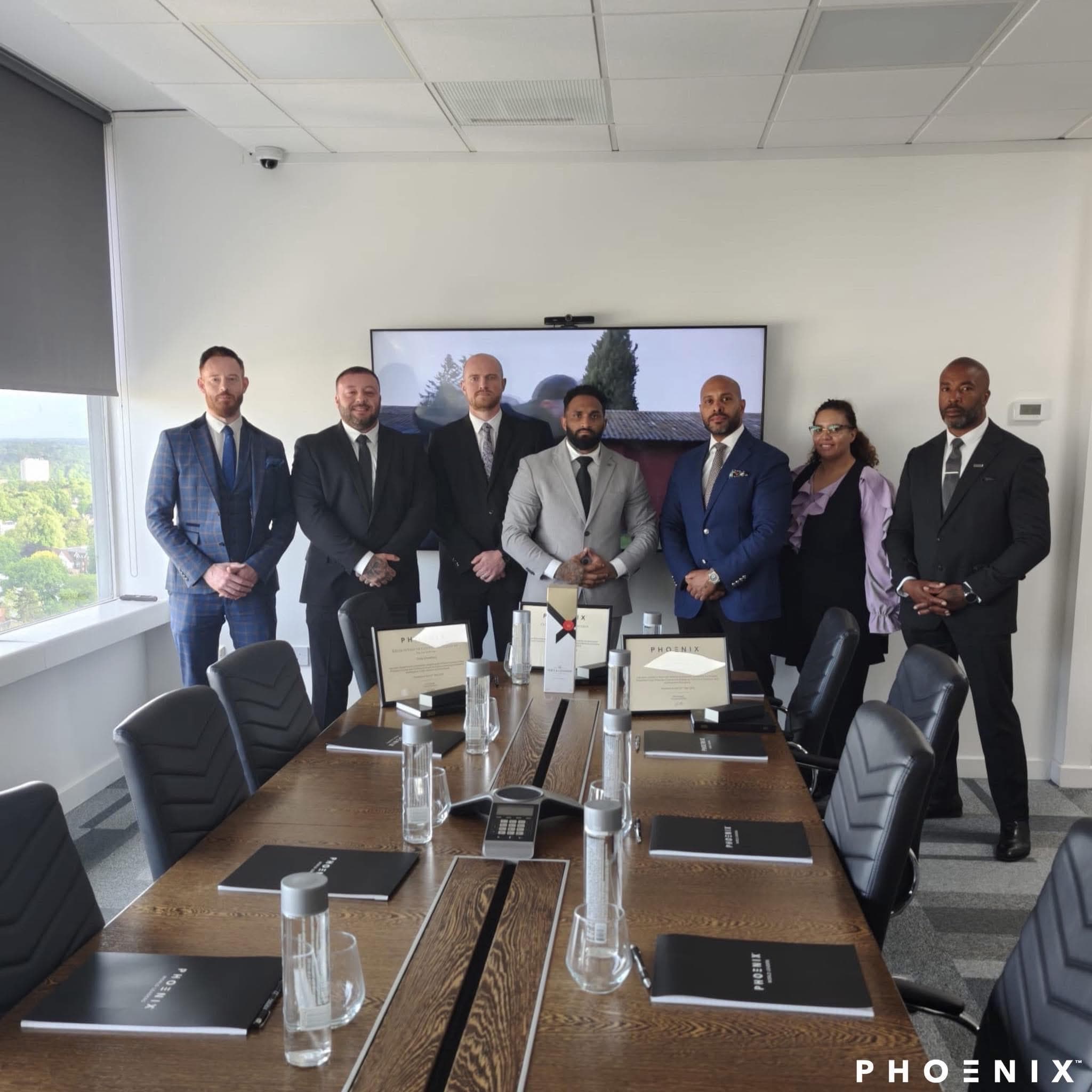 PRIMACORPS boardroom security consulting team